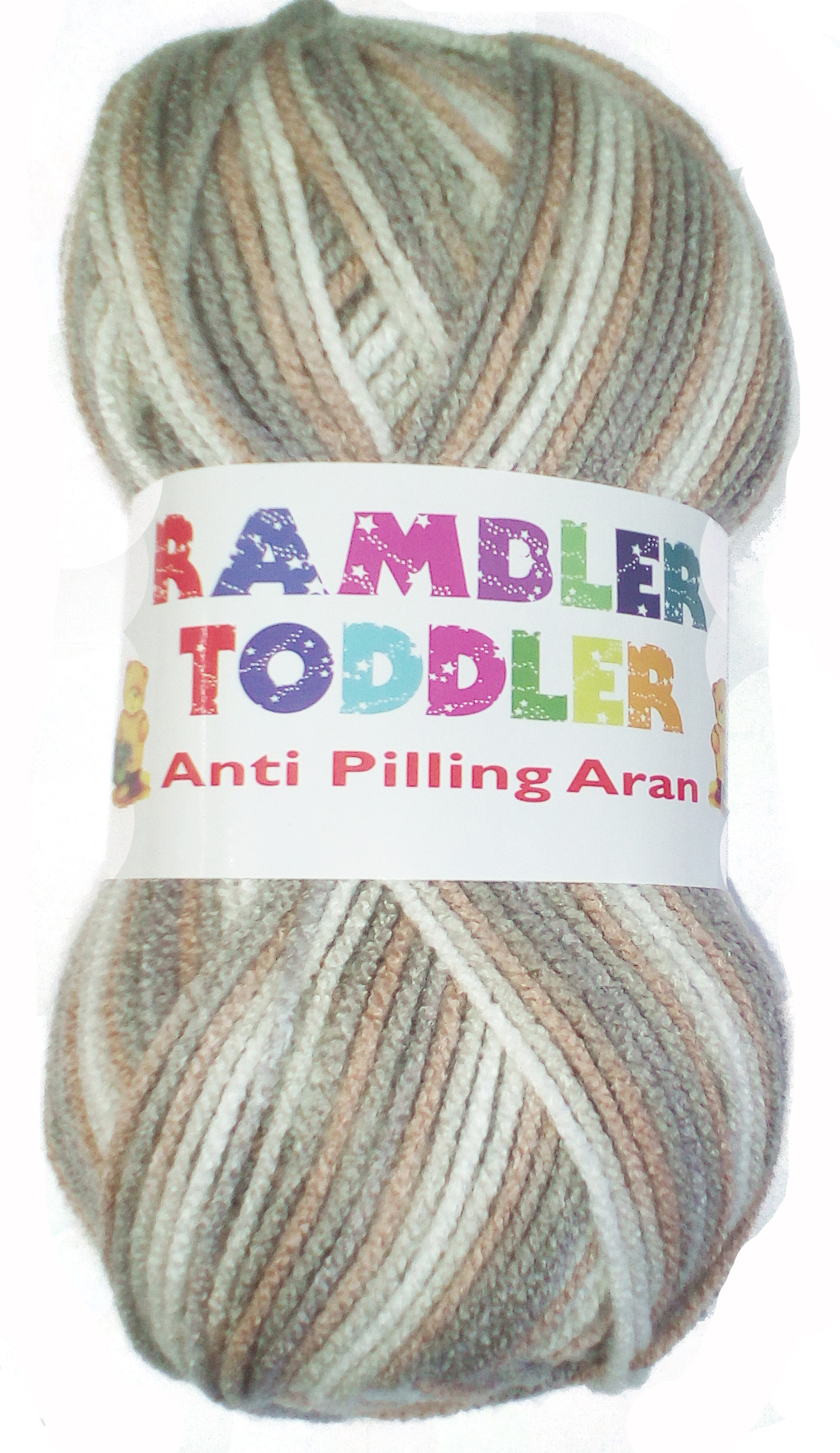 Rambler Toddler Anti Piling Aran 10 x100g Balls 6282